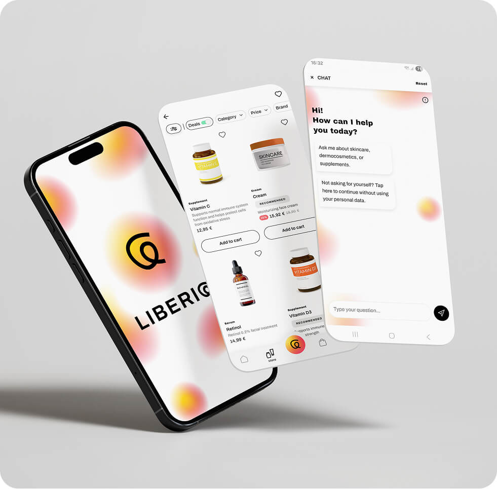 Mobile app Liberiq