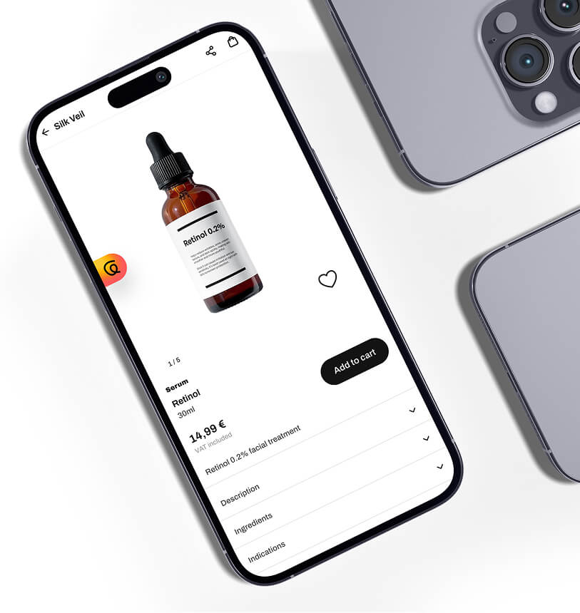 Liberiq app on a mobile phone screen